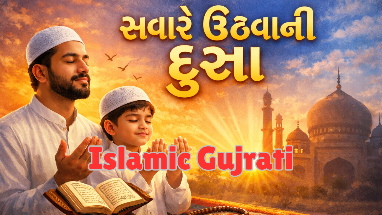 સવારે ઊઠવાની દુઆ